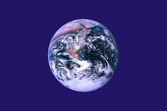 Earth Flag - Blue Marble